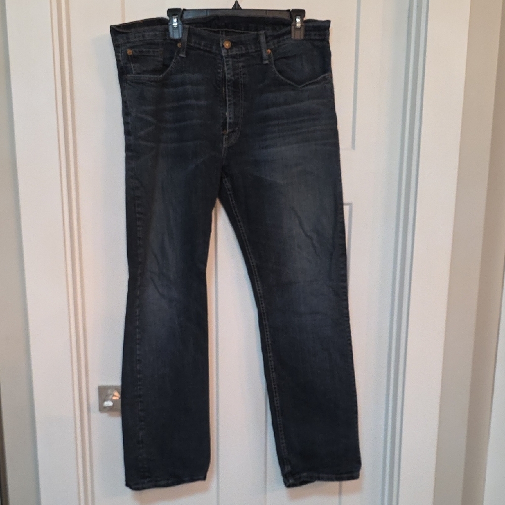 Levi's Men's Dark Wash Straight Jeans